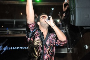 Drake Celebrates his