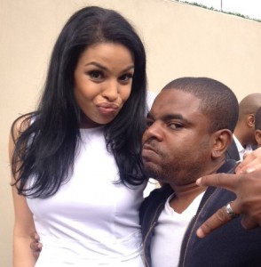 Jordin Sparks & RF Managing Editor, Hassahn Get Gangsta' for the Camera