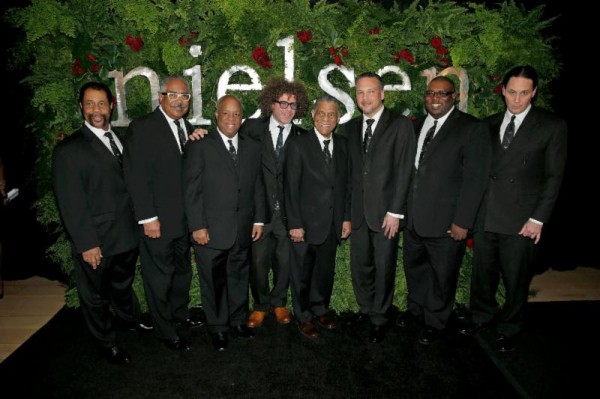 Members of the Preservation Hall Jazz Band attend the Nielsen Pre-GRAMMY Party at Mondrian Los Angeles on January 25, 2014 in West Hollywood, California. (Photo by Joe Scarnici/Getty Images for MAC Presents)