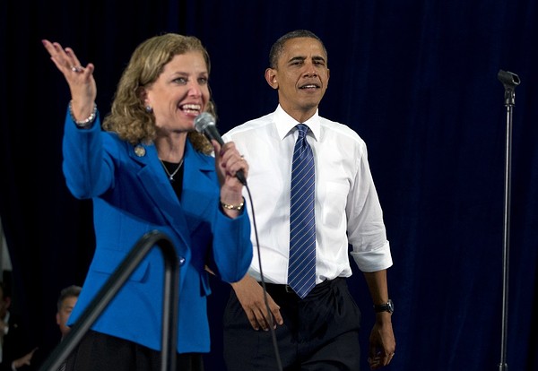 Barack Obama, Debbie Wasserman Schultz