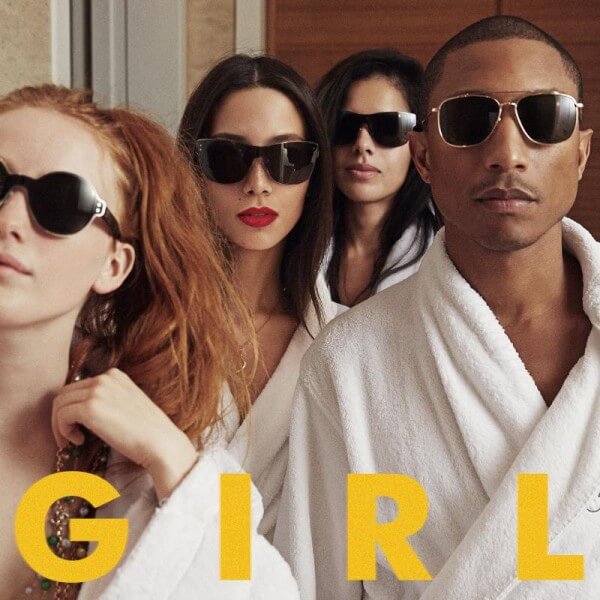 COLUMBIA RECORDS PHARRELL WILLIAMS G I R L