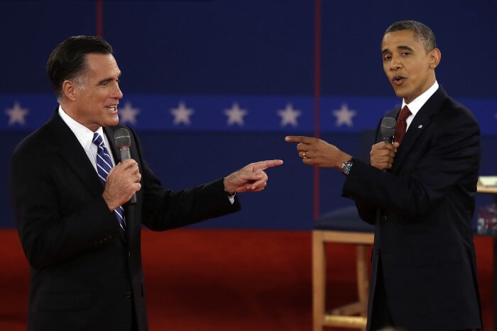 Mitt Romney, Barack Obama