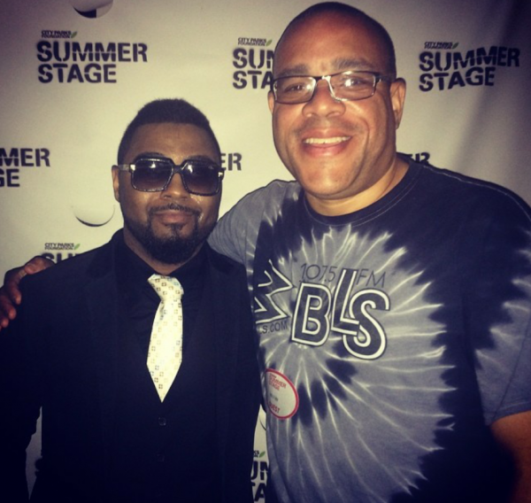 OM/PD Skip Dillard (WBLS and WLIB) and Musiq