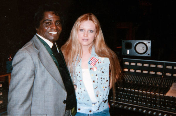 140418_ , Jackie Hollander  with James Brown, From the archives of Jacquie Hollander,  Rockford, Il, Sunday, J.C. RIce