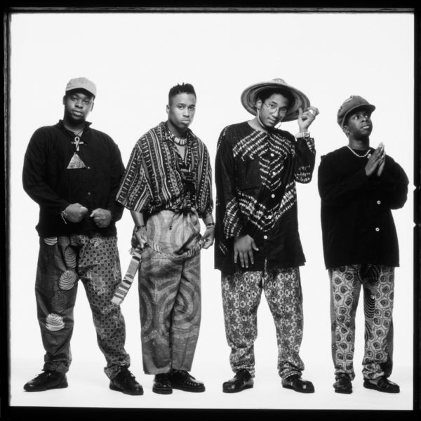 (L-R) Jarobi White, Ali Shaheed Muhammad, Q-Tip, and Phife Dawg (PRNewsFoto/Legacy Recordings)