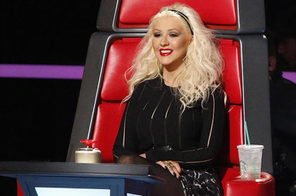 THE VOICE -- "Blind Auditions" -- Pictured: Christina Aguilera -- (Photo by: Greg Gayne/NBC)