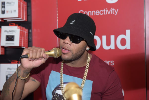 Flo Rida attends CES 2016