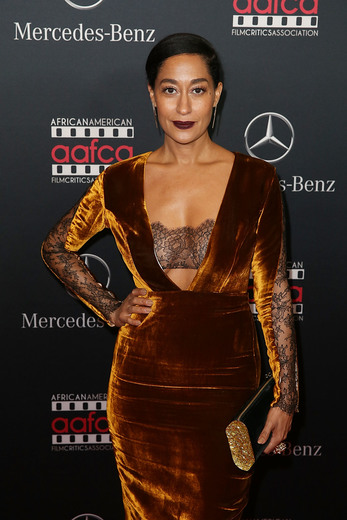 Tracee Ellis Ross at the MERCEDES-BENZ & AAFCA Oscar Viewing party in Hollywood