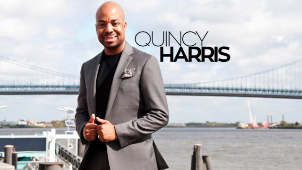 Homepage slider for QuincyHarris.com, official website for content provider, tv personality and producer Quincy Harris