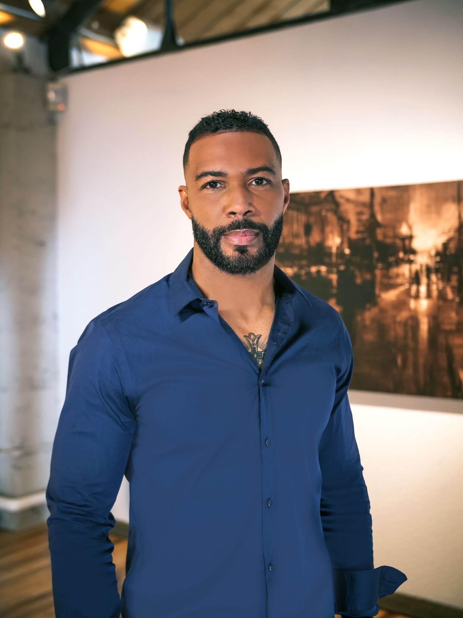 Omari Hardwick Opens