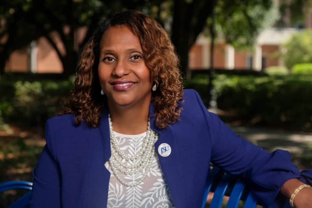 Dr. Loria Brown-Gordon is now the associate dean of the honors college. She says her goal has always been to build upon and sustain the work that founder Dr. Maria Luisa Alvarez Harvey started. (Photo by Charles A. Smith/JSU)