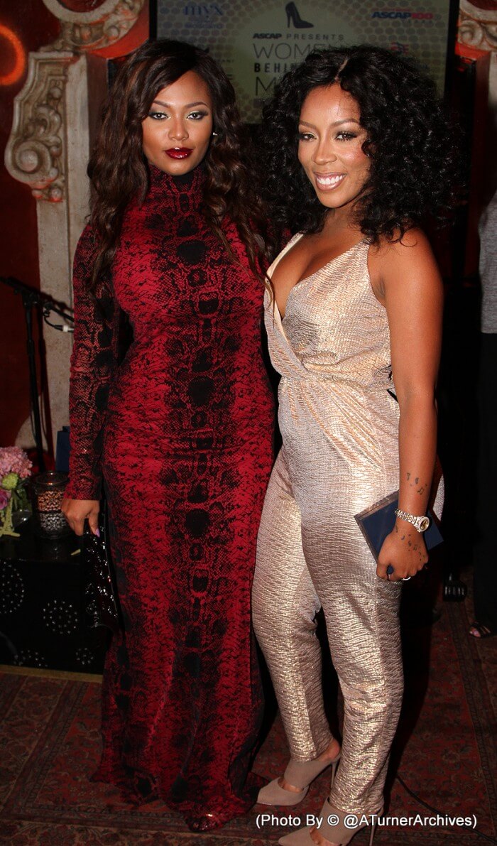 Teairra Marí seen with K. Michelle at ASCAP's Sixth Annual 