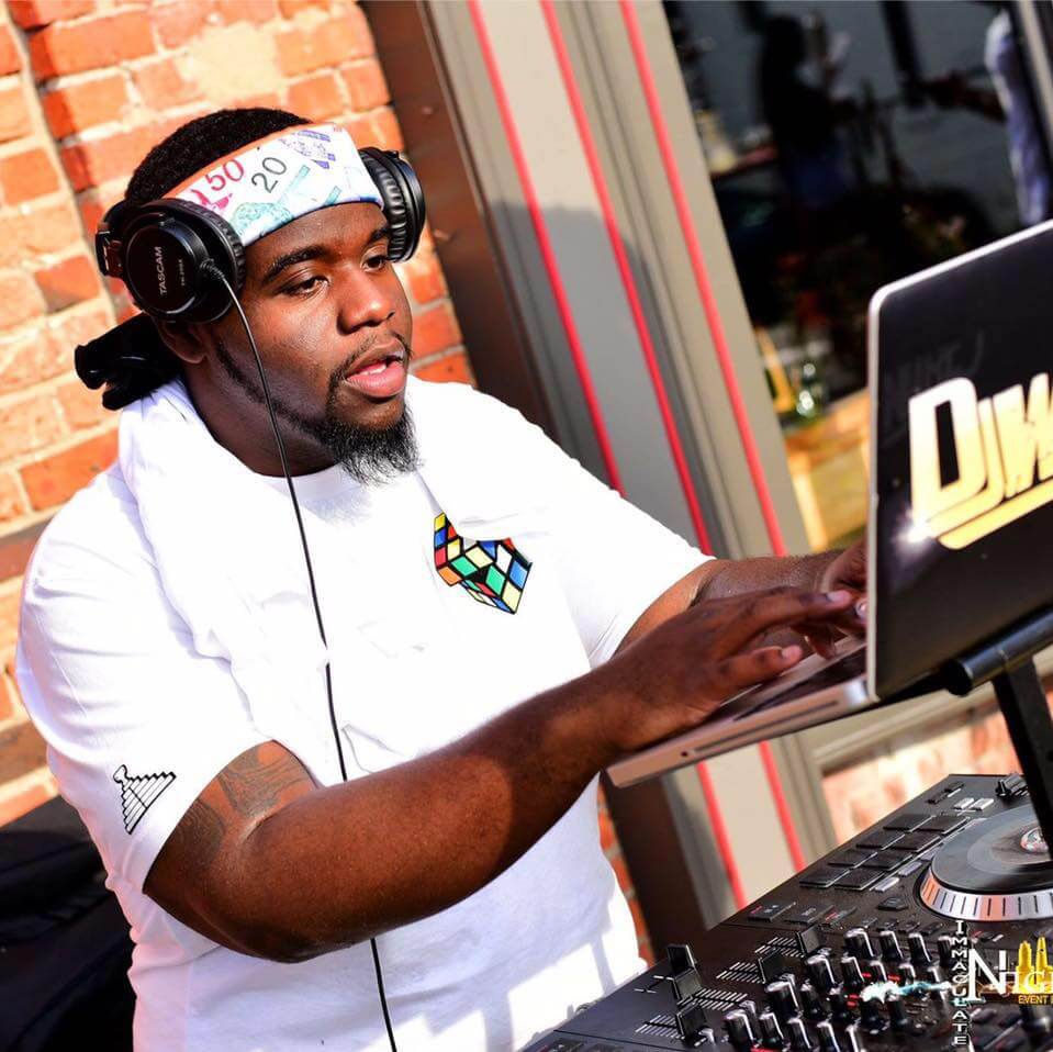 DJ Wire hosting the XXL Higher Level Radio