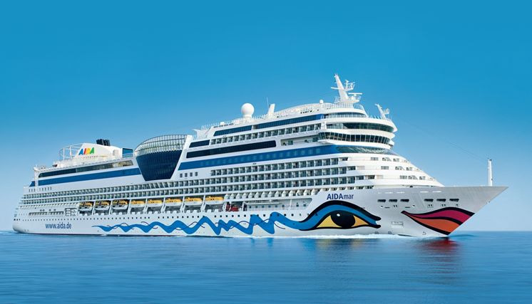 AIDA Cruise Ship from Carnival Corporation