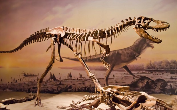 An image representing the concept of the urban radio DJ, featuring a dinosaur