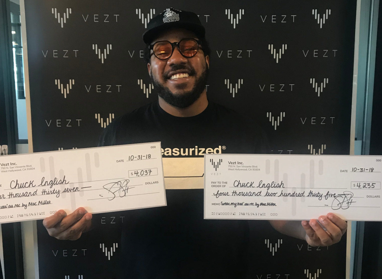 First Payment Issued for Blockchain Music Marketplace to Producer Chuck Inglish