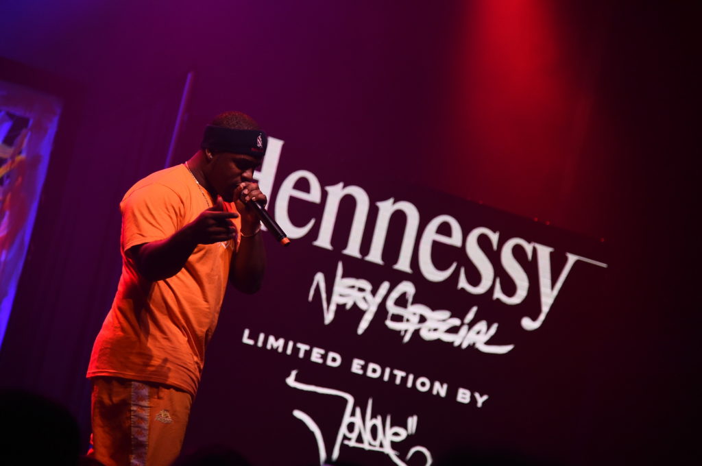 A$AP Ferg, DJ Mustard, Chanel Iman & Sterling Shepard Attended 2017 Hennessy V.S Limited Edition By JonOne Launch Event