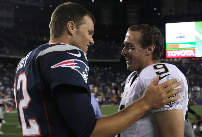 Tom Brady preparing for a throw