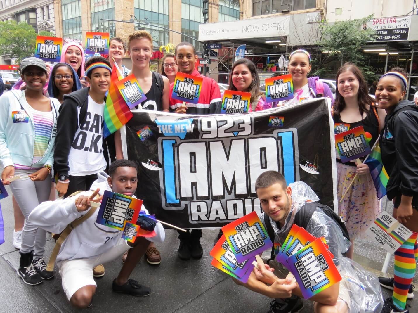 The New 92.3 AMP Radio NY – Live at the Gay Pride Parade (PICS)