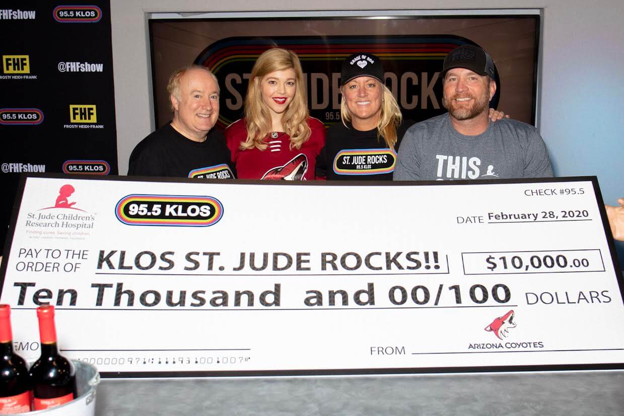 95.5 KLOS St. Jude Rocks radiothon breaks fundraising record