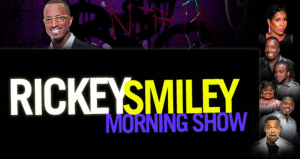 Rickey Smiley and the team of his Morning Show