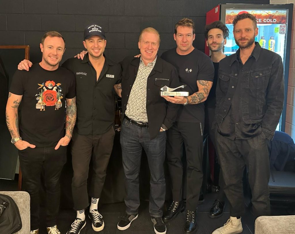 ONEREPUBLIC RECEIVES SOUNDEXCHANGE HALL OF FAME AWARD