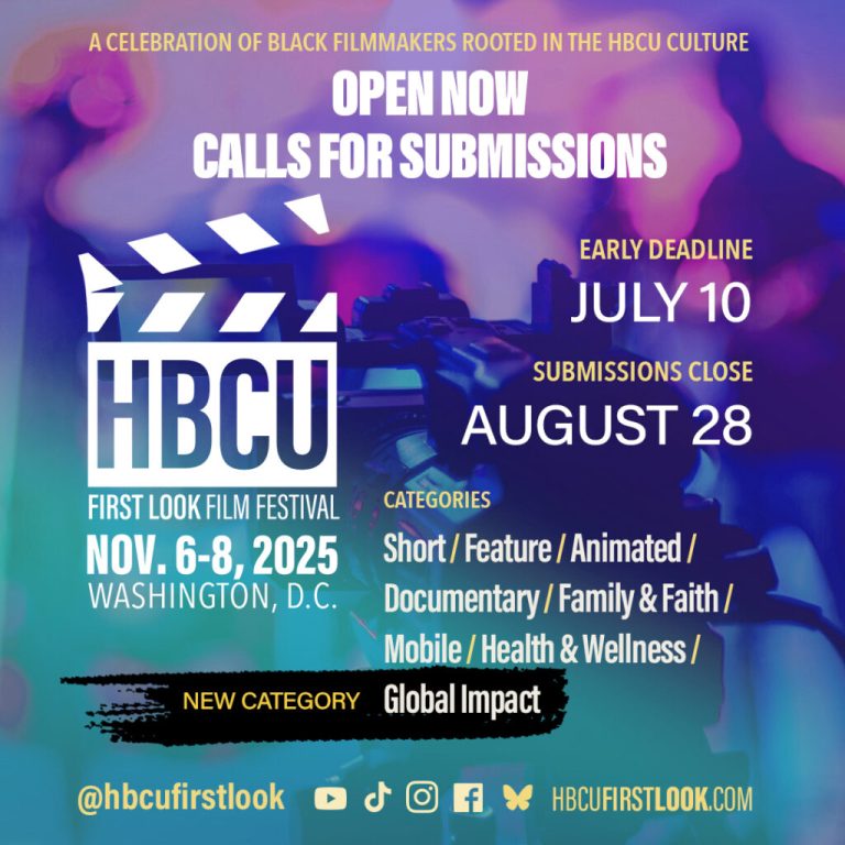 2025 HBCU First LOOK Film Festival to Elevate Future Storytellers