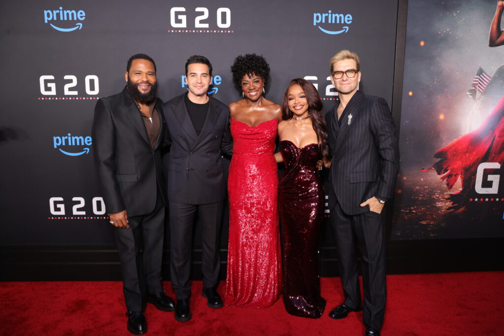 Viola Davis and Anthony Anderson at the G20 World Premiere – (Photos)